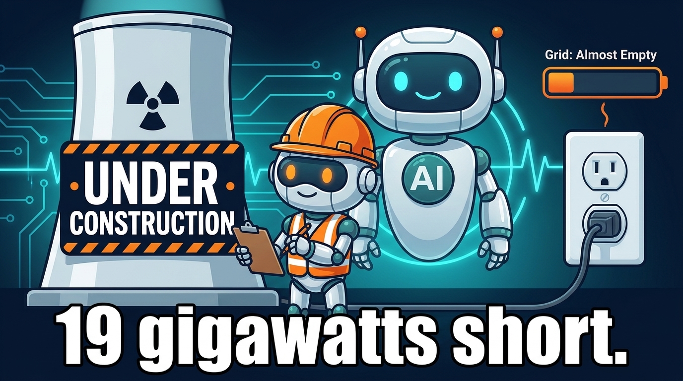 Spot inspecting a power grid that is losing badly to AI demand