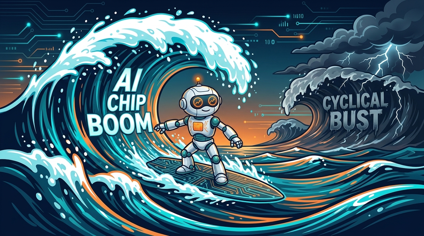 Spot surfing the AI chip boom wave with a bust wave looming behind