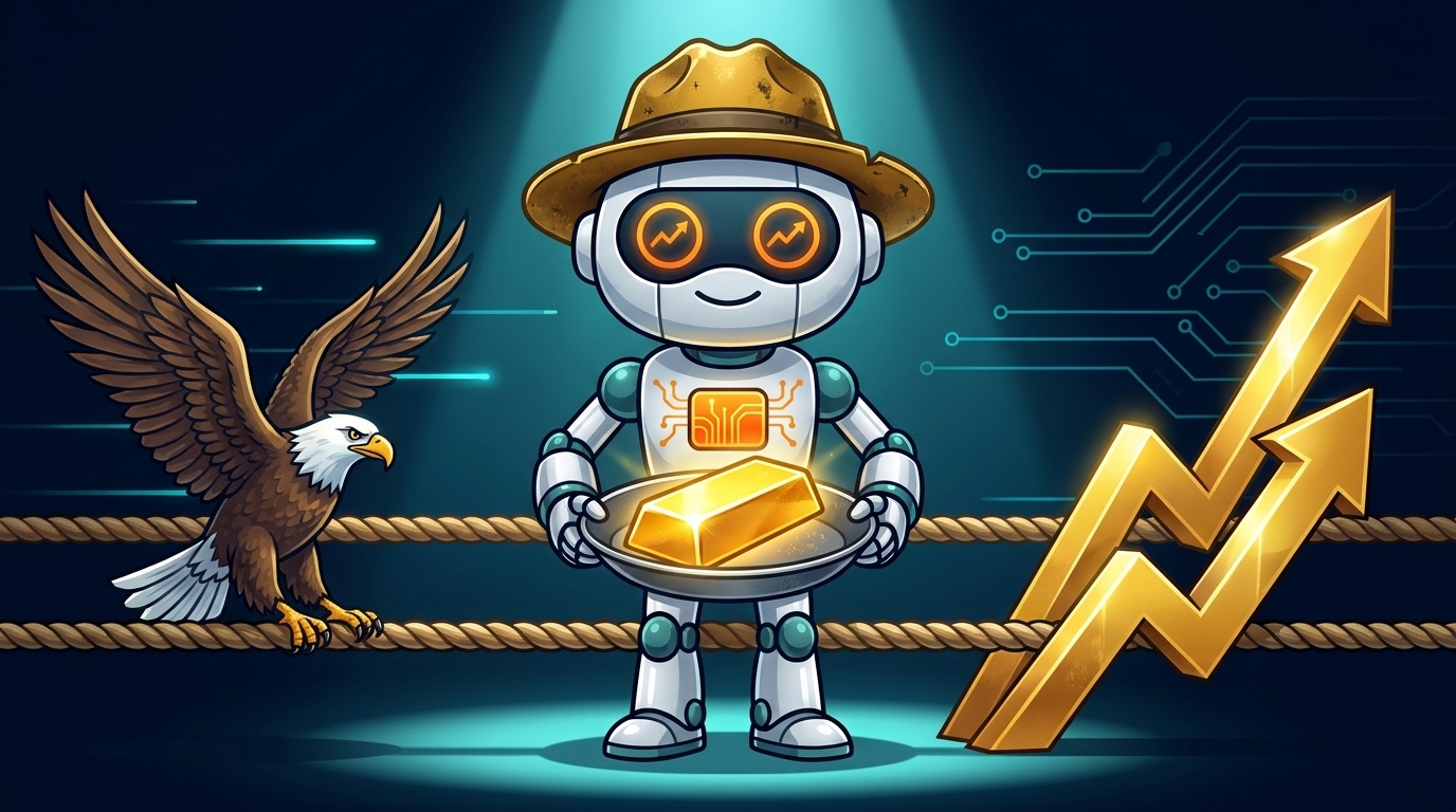 Spot as a gold prospector caught in a tug-of-war between the hawkish Fed and rising gold prices