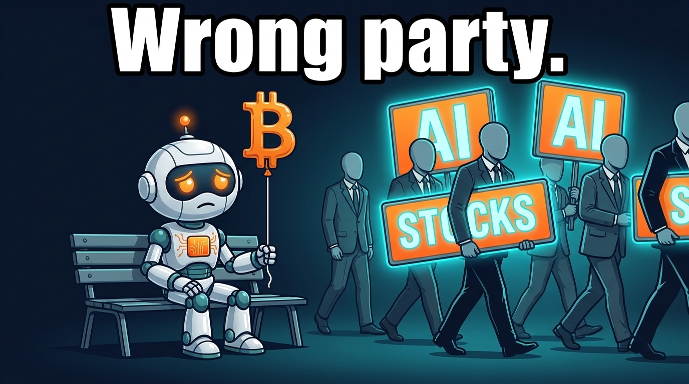 Spot watching money rotate from crypto to AI stocks