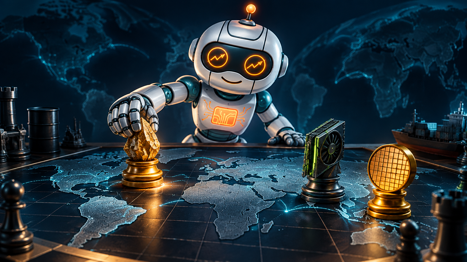 Spot playing a geopolitical chess match over rare earths and chip stocks